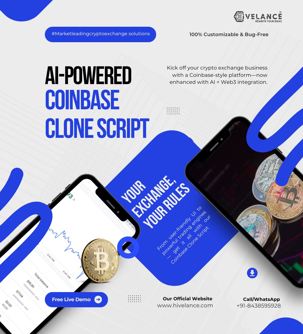 Build Your Web3 Powered Coinbase Clone Script At Low Cost