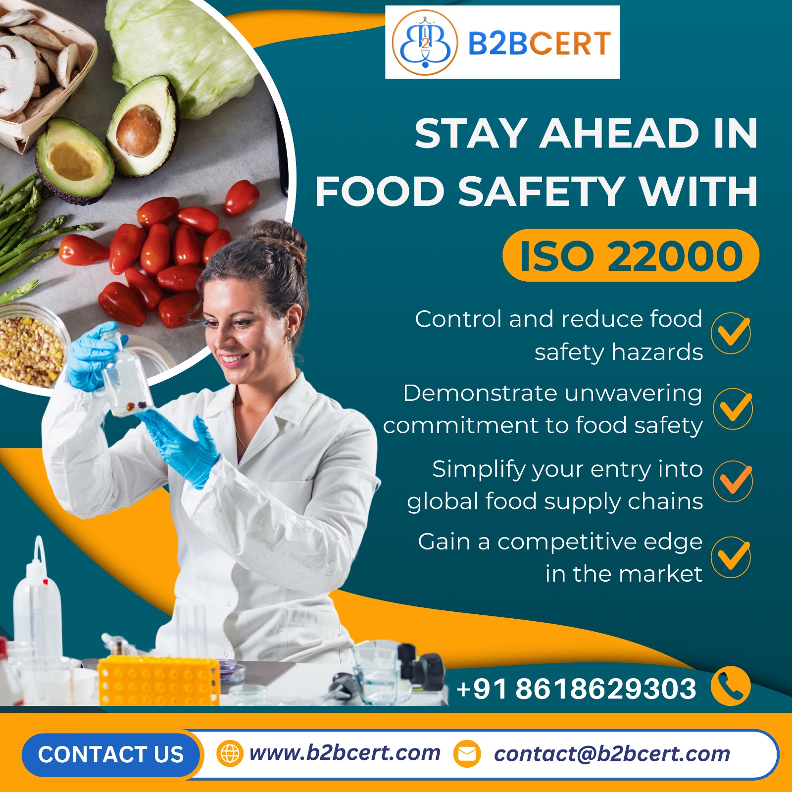 ISO 22000 Certification Services in Charlotte