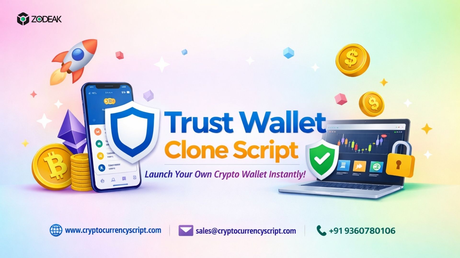 Trust Wallet Clone Script for Secure Crypto Solutions