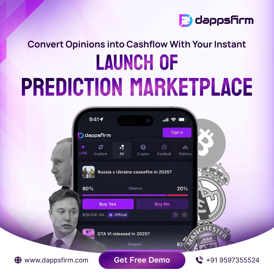 Prediction Market Clone Script – Start Your High-Growth Prediction Platform