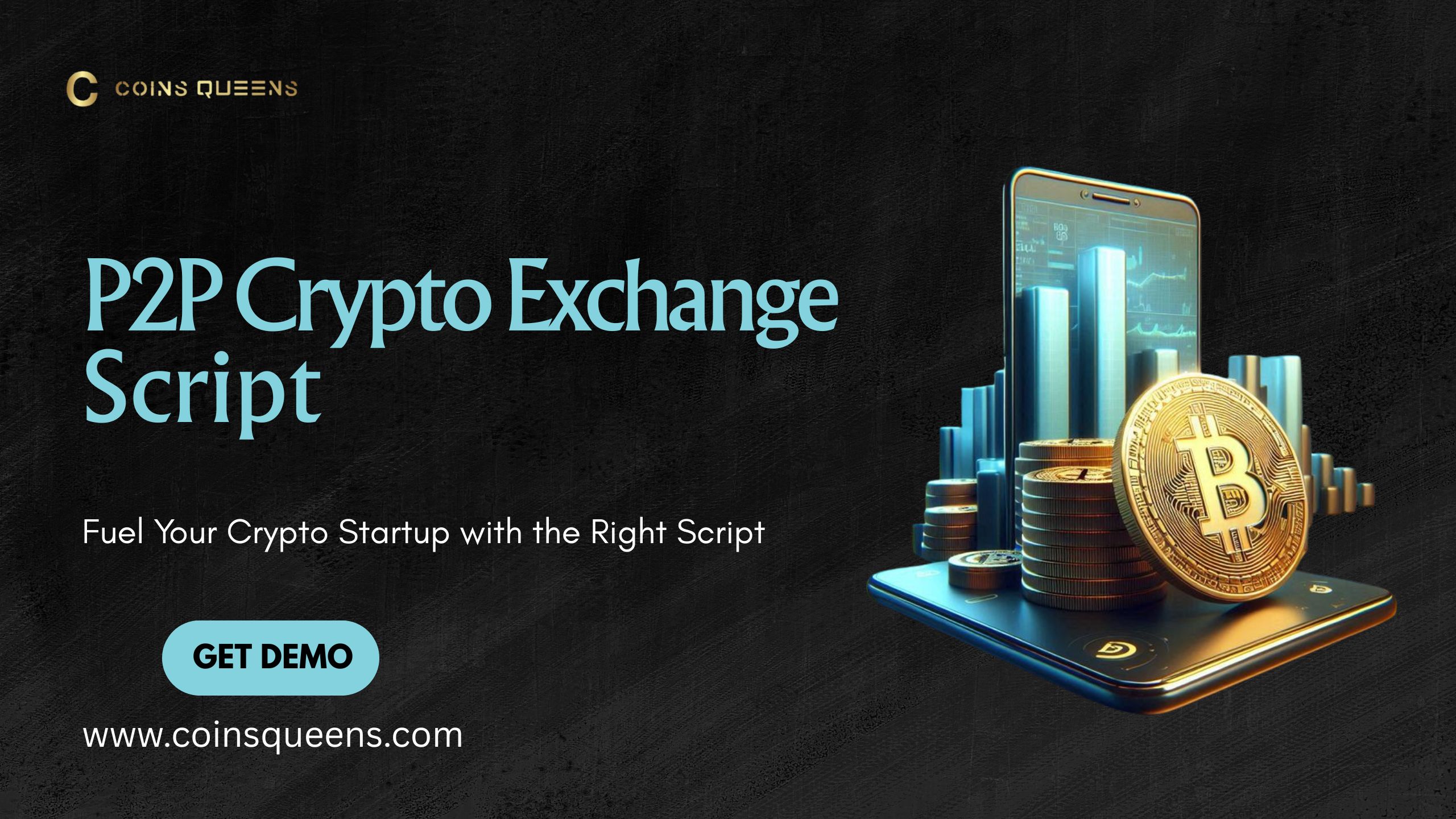 CoinsQueens P2P Crypto Exchange Script for Modern Crypto Exchanges