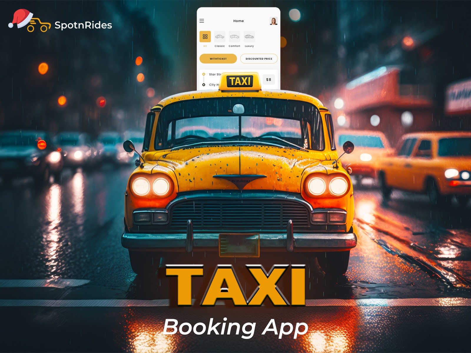 SpotnRides Uber Clone App – Complete Ride-Hailing Business Solution