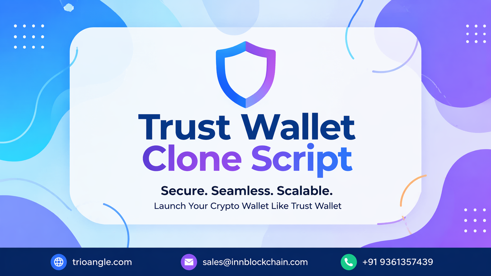 Top Trust Wallet Clone Script Provider – Trioangle