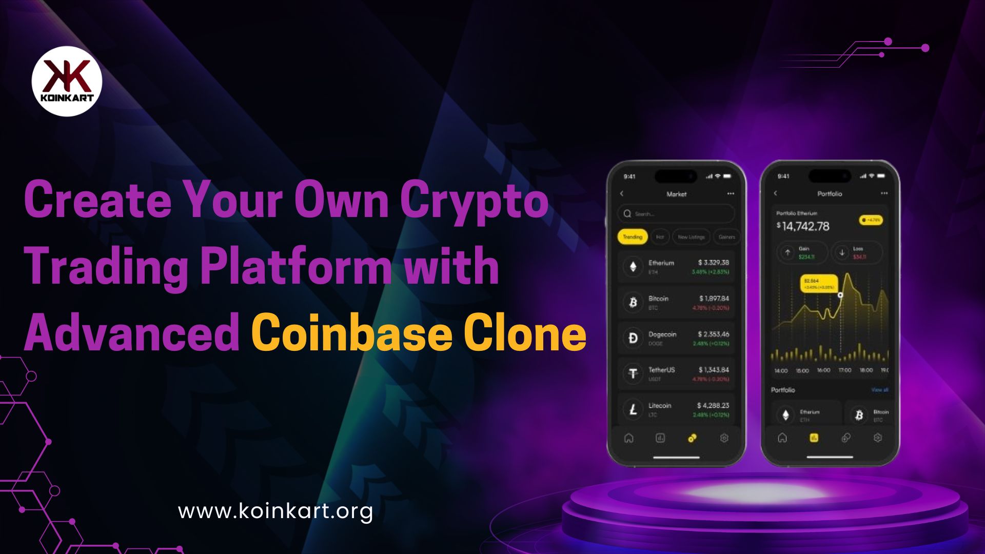 Create Your Own Crypto Trading Platform with Advanced Coinbase Clone