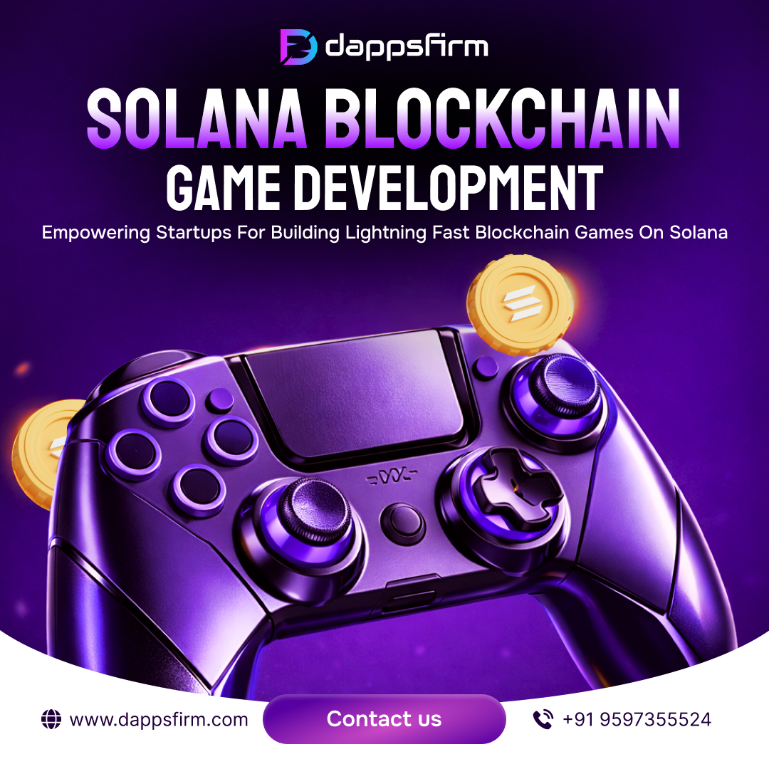 Don’t Miss the Web3 Wave — Build Your Gaming Empire on Solana Blockchain