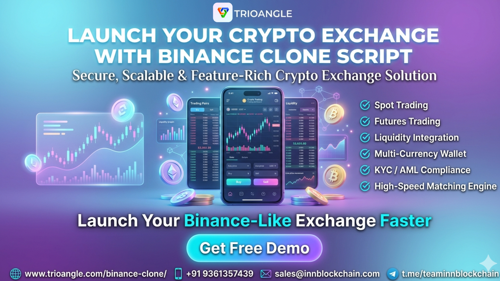 Launch Your Crypto Exchange with Binance Clone Script