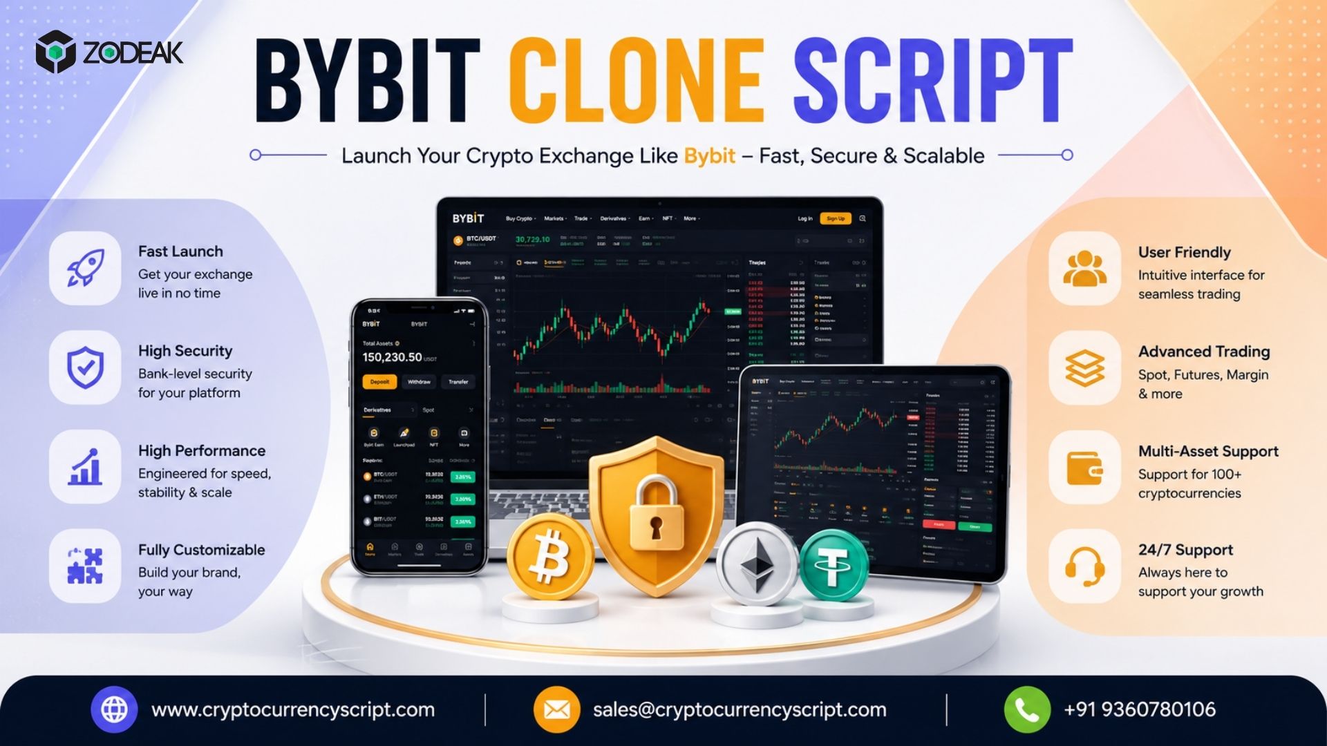 Bybit Clone Script – Launch Your Crypto Exchange Fast