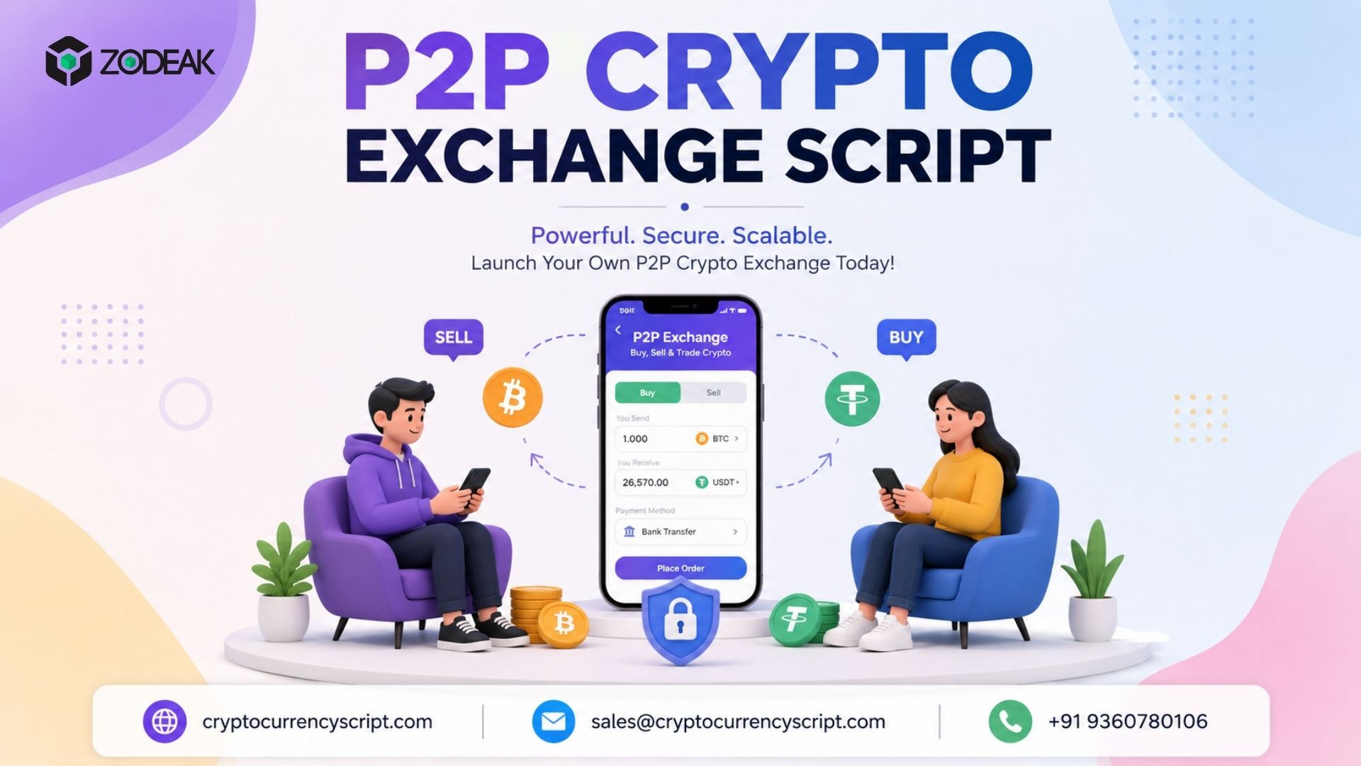Launch a Secure P2P Crypto Exchange Platform