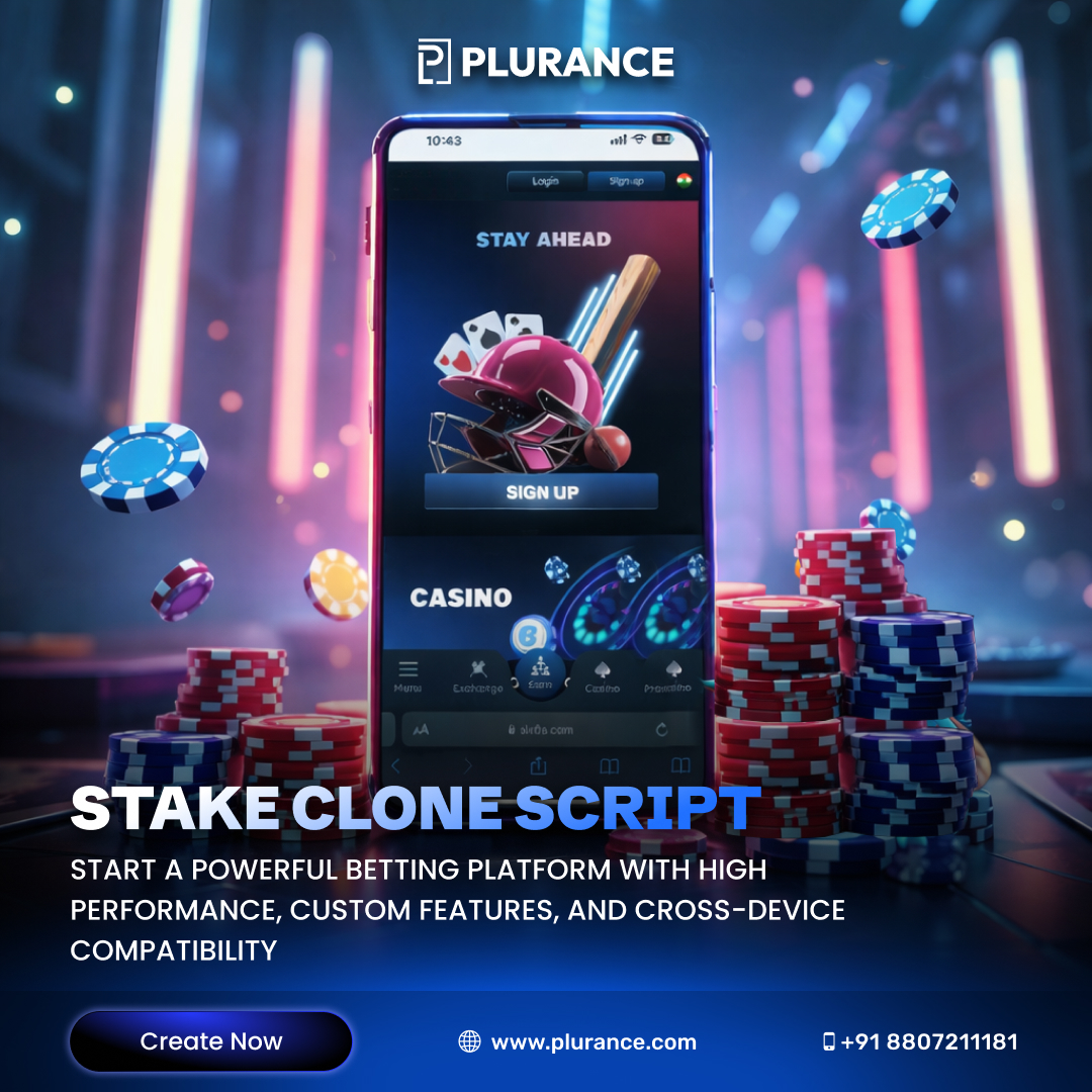 Build Your Own Betting Platform Like Stake Using Advanced Clone Solution