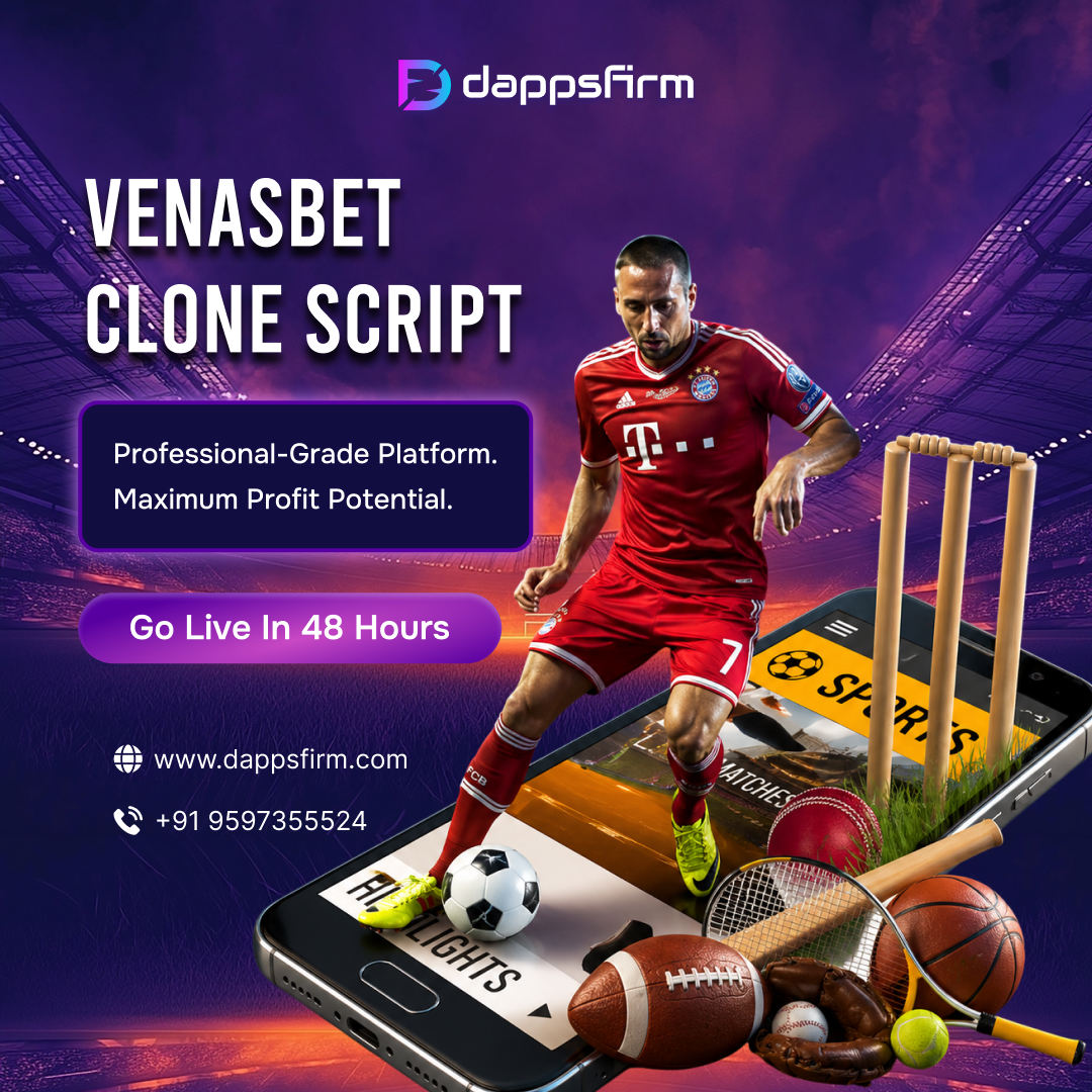 The Most Secure Way to Launch Your Startup is This VenasBet Clone Script