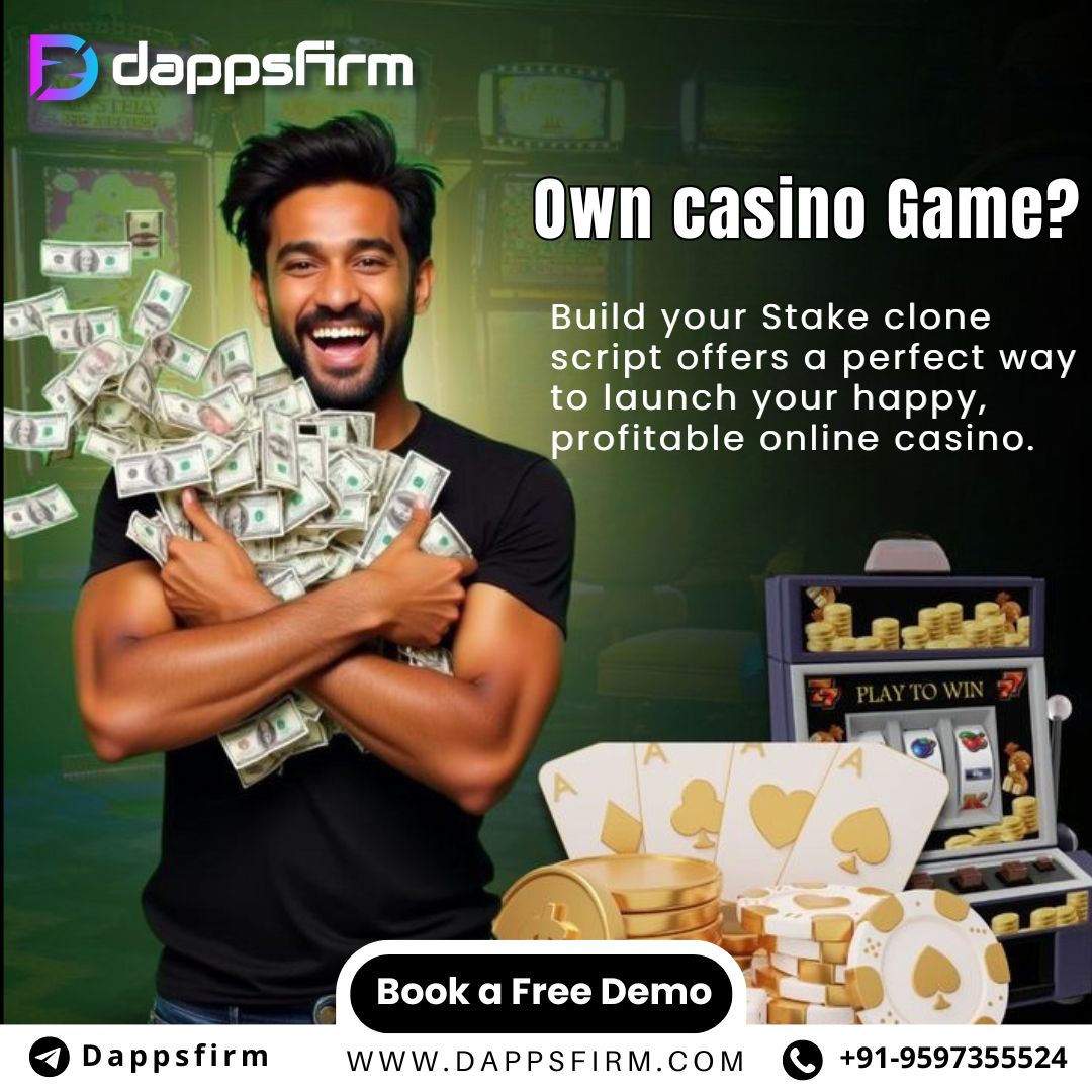 Stake Clone App Development – Secure & Scalable Casino Software Free Demo