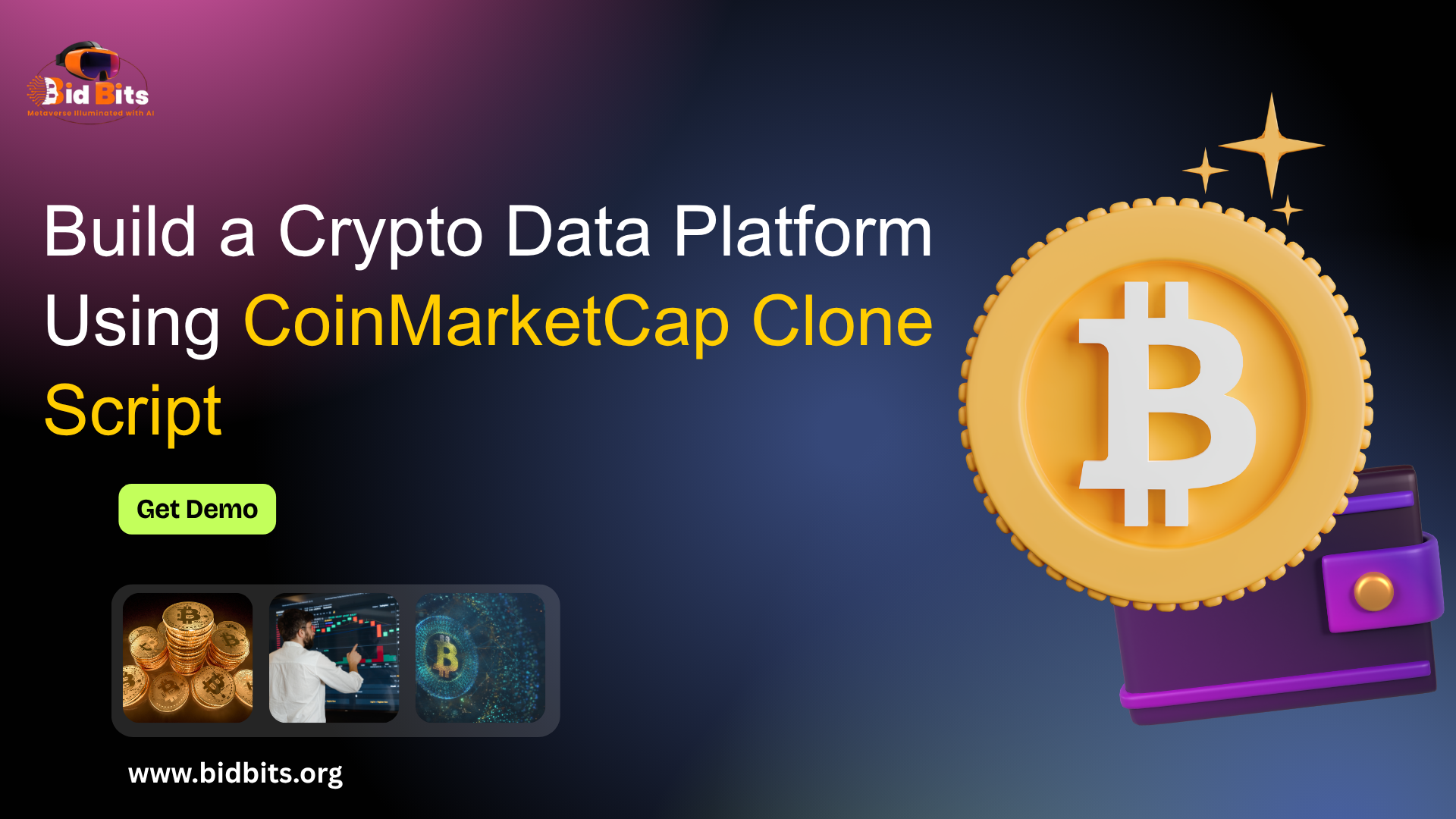 Build a Crypto Data Platform Using CoinMarketCap Clone Script