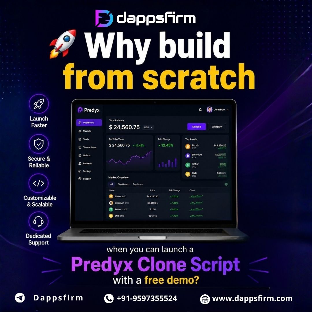 Predyx Clone Script Development Company – Quick Launch & Free Consultation