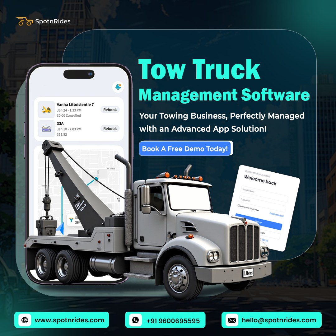 On-Demand Tow Truck App – Smart Uber-Style Towing Solution