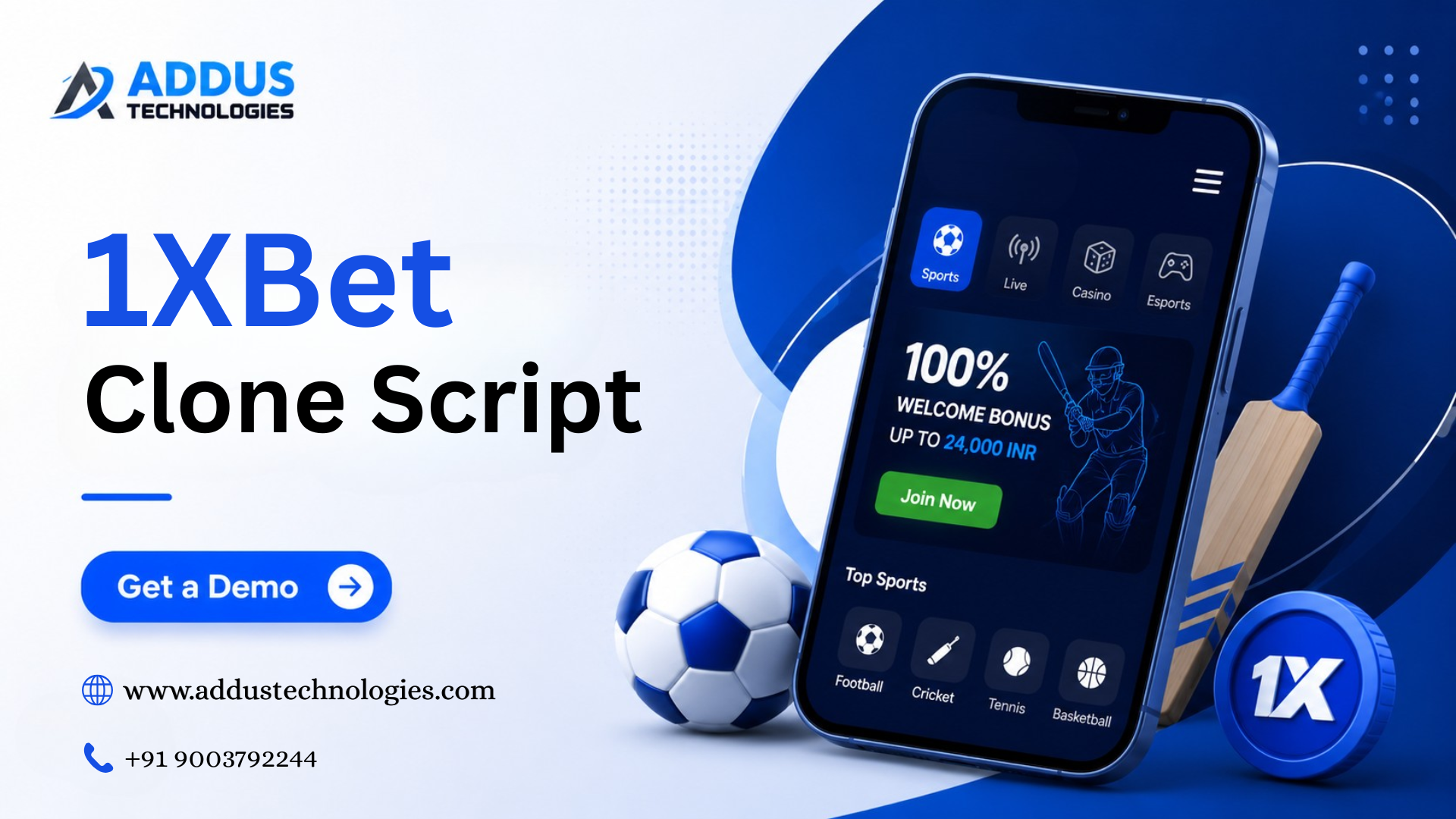 Top Rated 1xbet clone script Sports Betting Platform Development Solution