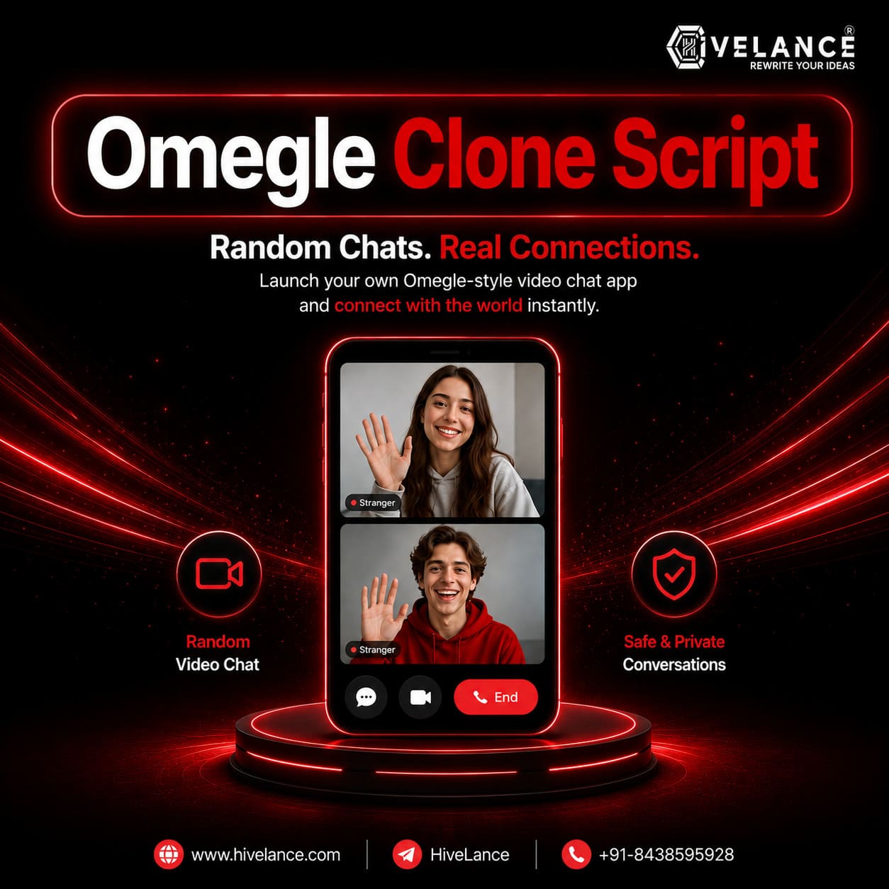 Buy Omegle Clone Script – Ready-Made Random Video Chat App