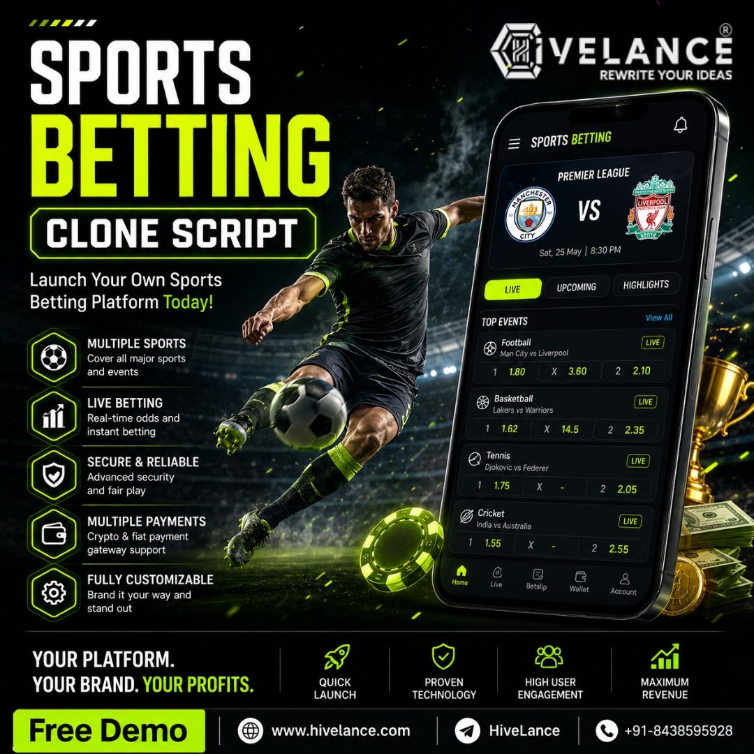Crypto-Enabled Sports Betting Clone Script – Need Quote