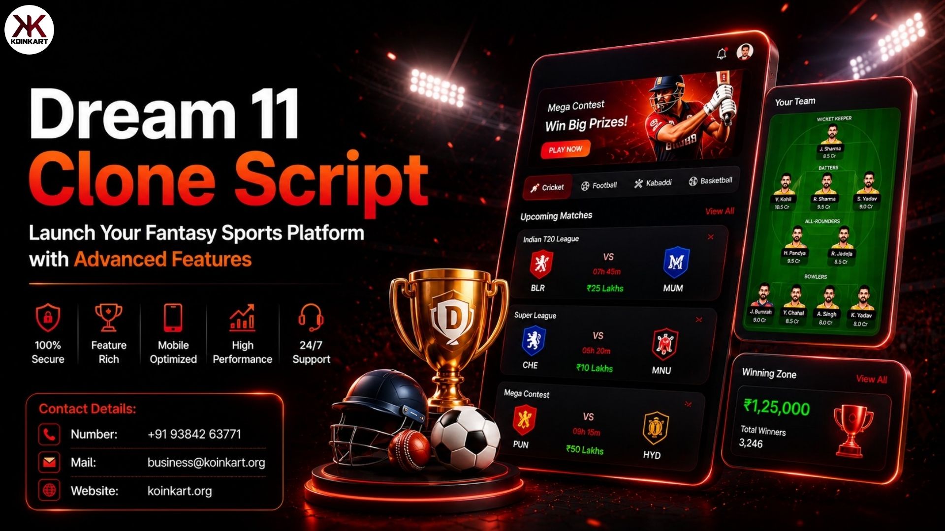 Launch Your Fantasy Sports Platform with Advanced Features