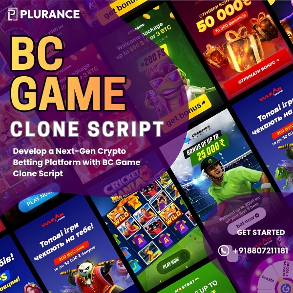 BC Game Clone Script – Build a Feature-Rich Crypto Gaming Platform