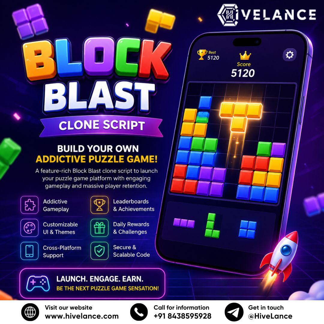 Block Blast Clone Script with AI-Powered Analytics and Multiplayer Capabilities