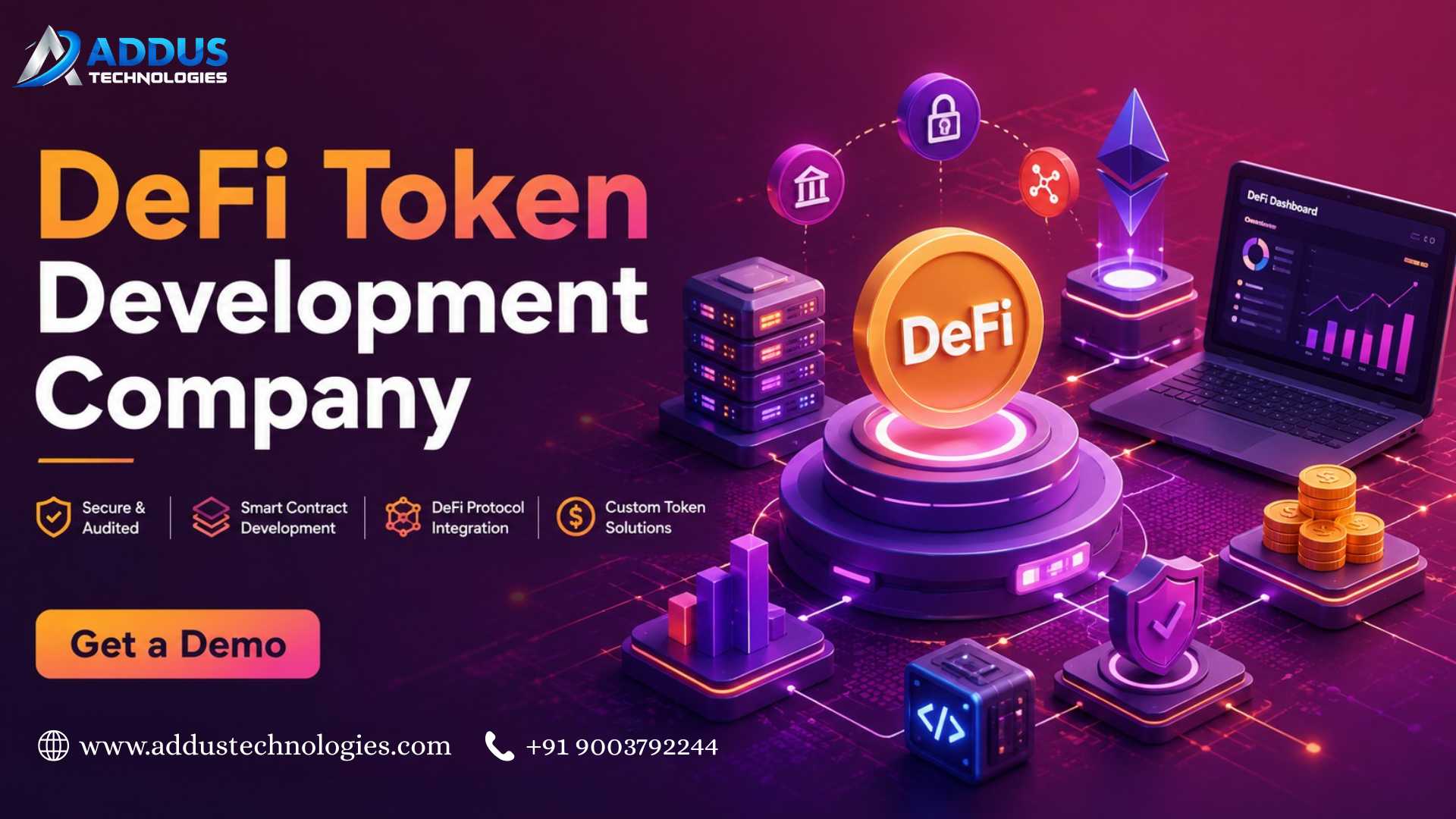 Professional DeFi Token Development for Advanced Blockchain Solutions