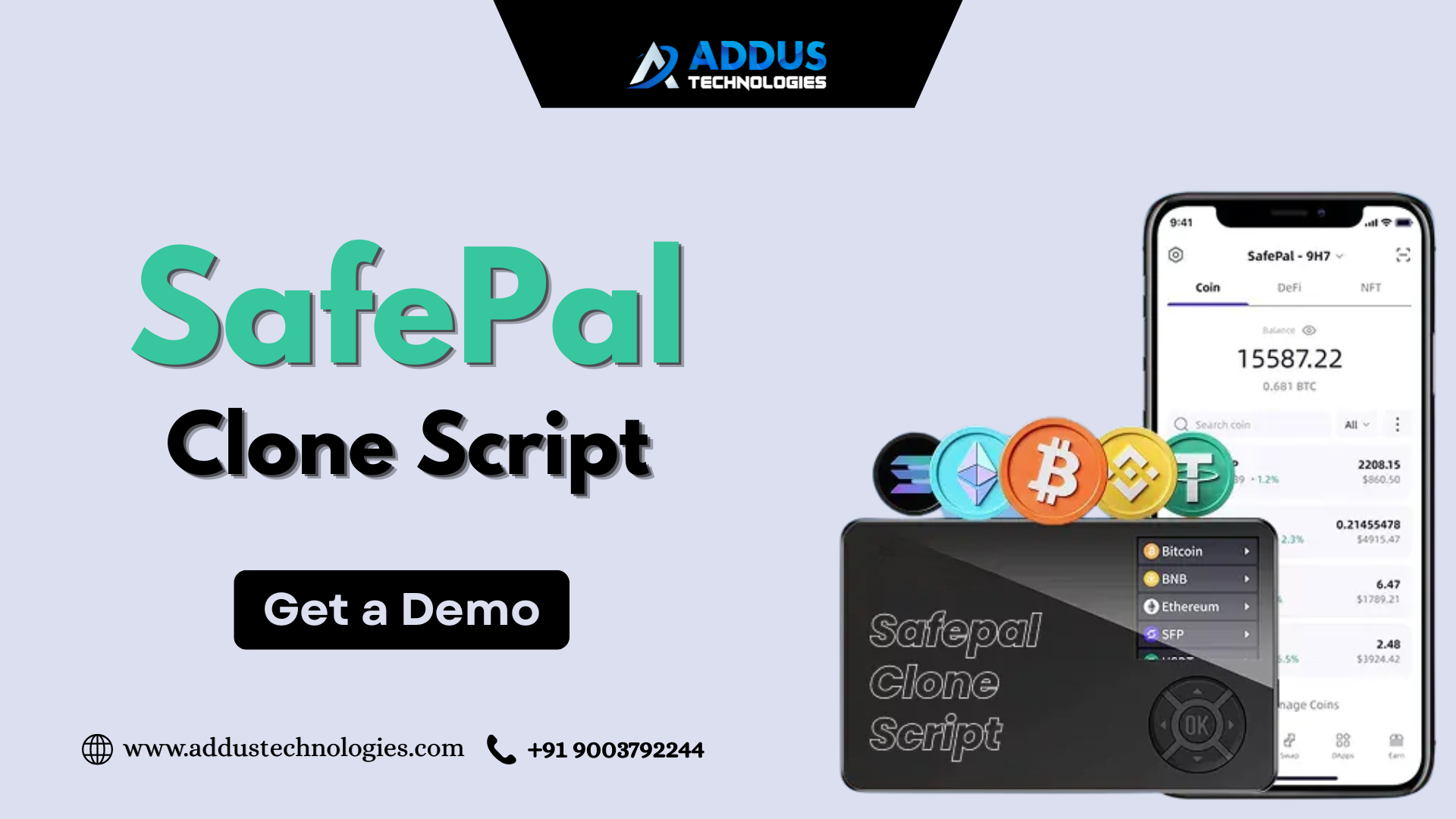 Professional Safepal Clone Script for Enterprise Crypto Wallet Development