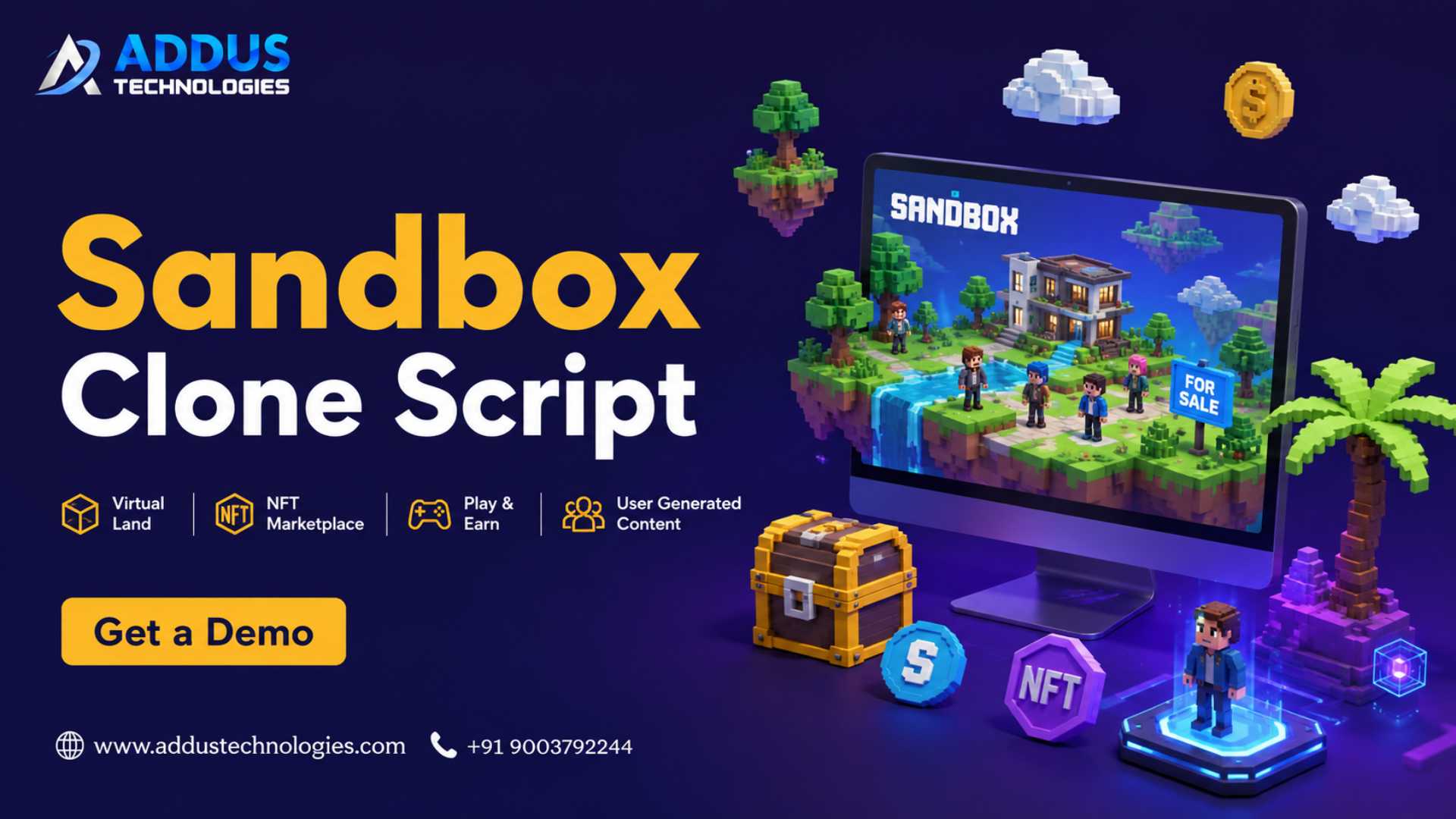 Trusted Sandbox Clone Script for Metaverse Business Development