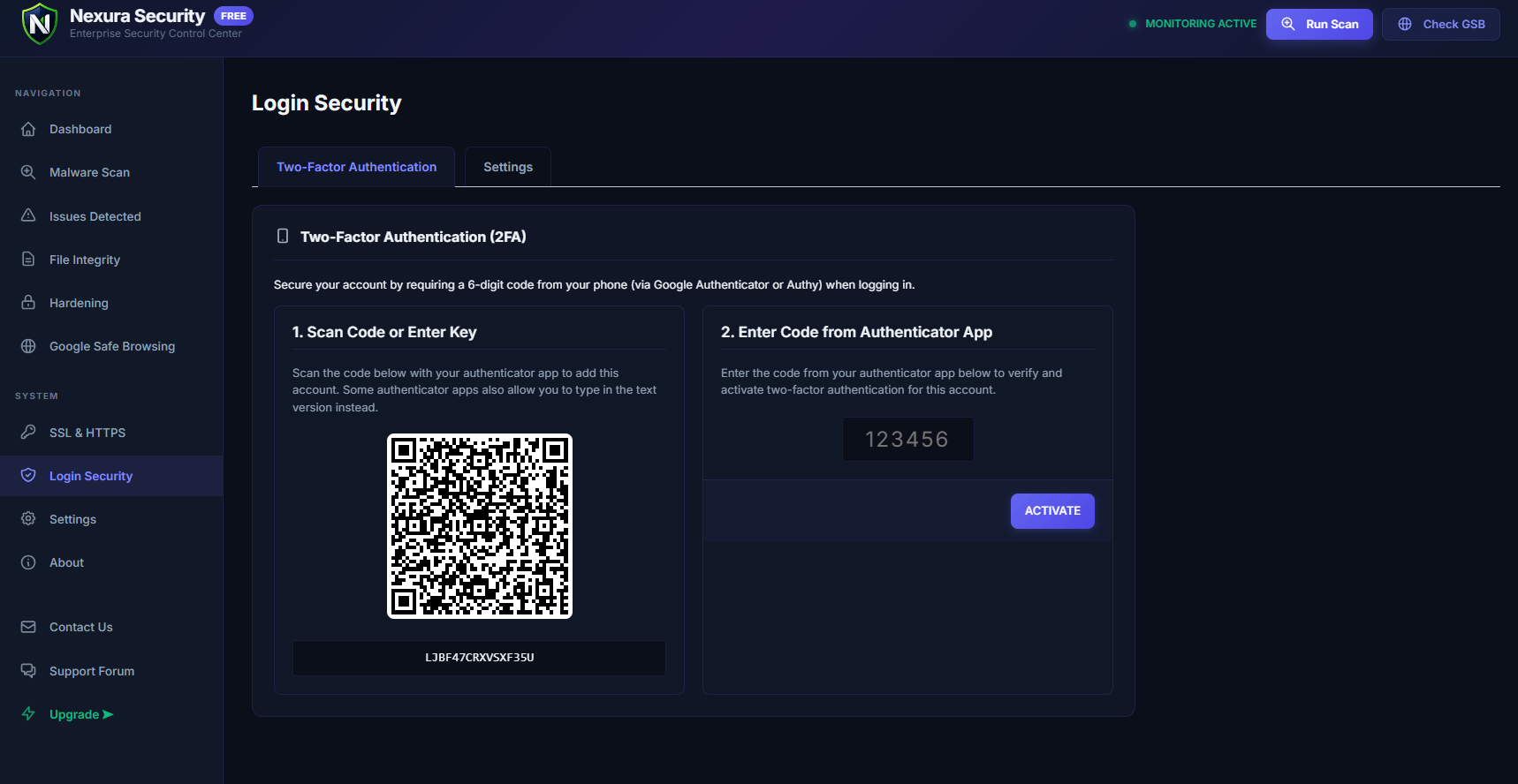Nexura Security – #1 Free WordPress Malware Scanner & WAF Firewall