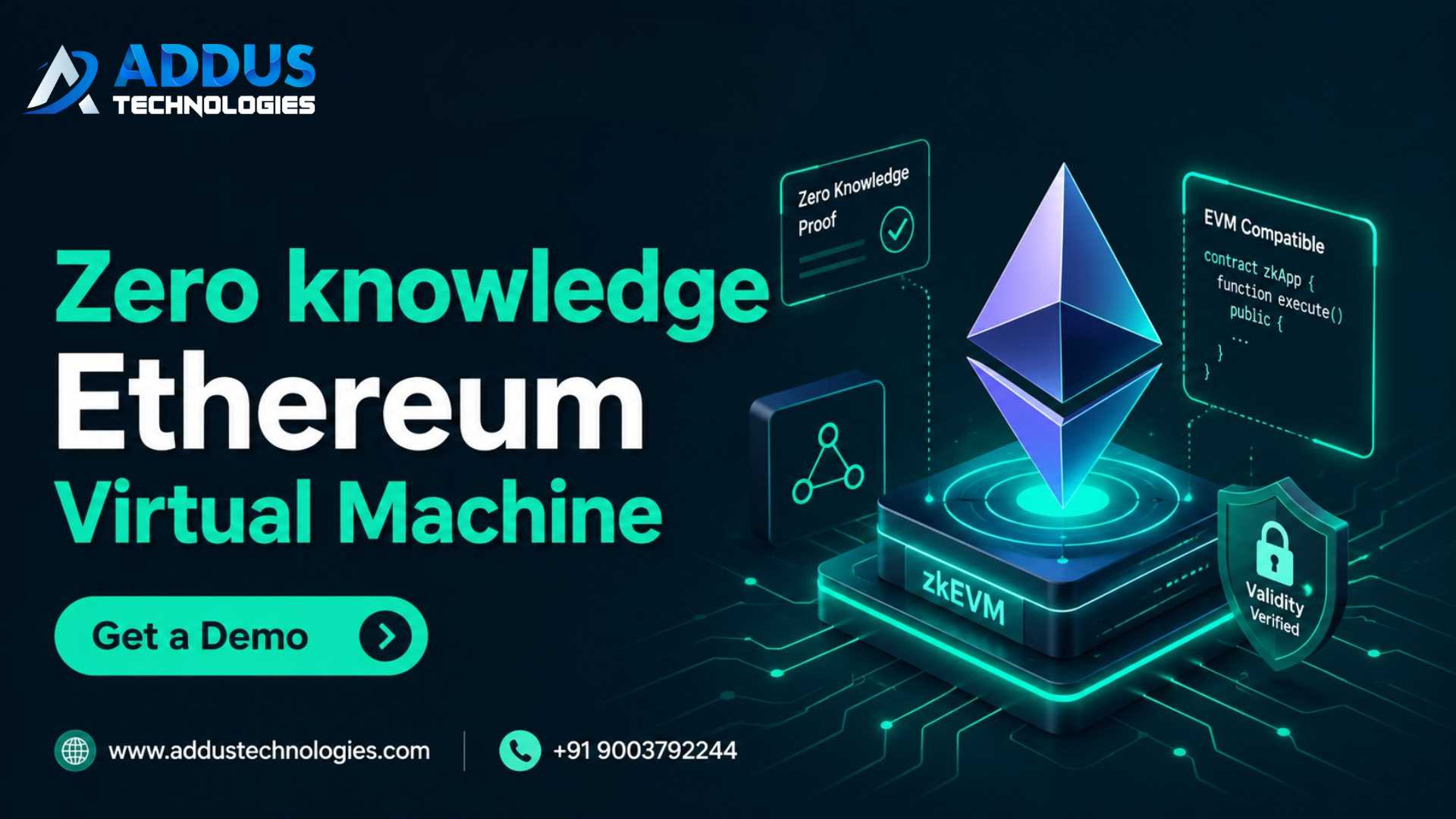 Leading Zero Knowledge Ethereum Virtual Machine Development Company