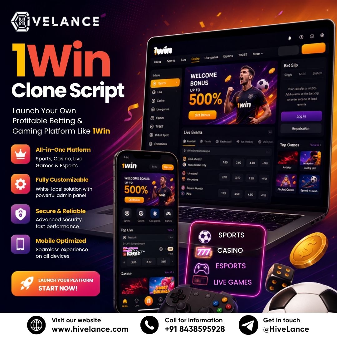 1Win Clone Software: Building the Next Generation of Online Betting Platforms