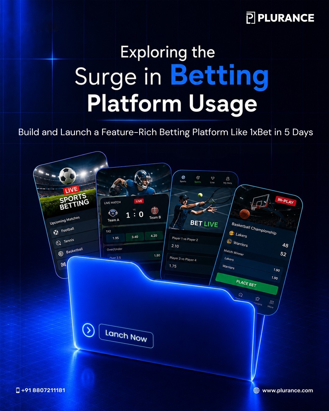 Build Your Own Branded Betting Platform with 1xBet Clone Software