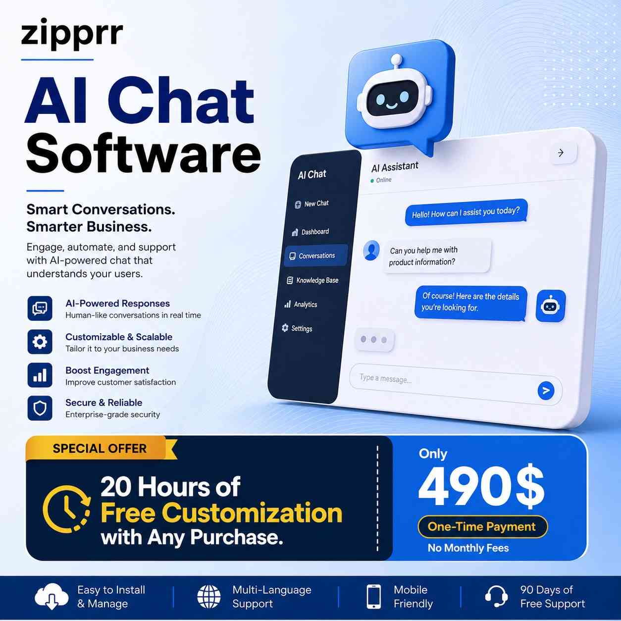 AI Customer Engagement Software | GPT AI Chat Solution for Businesses
