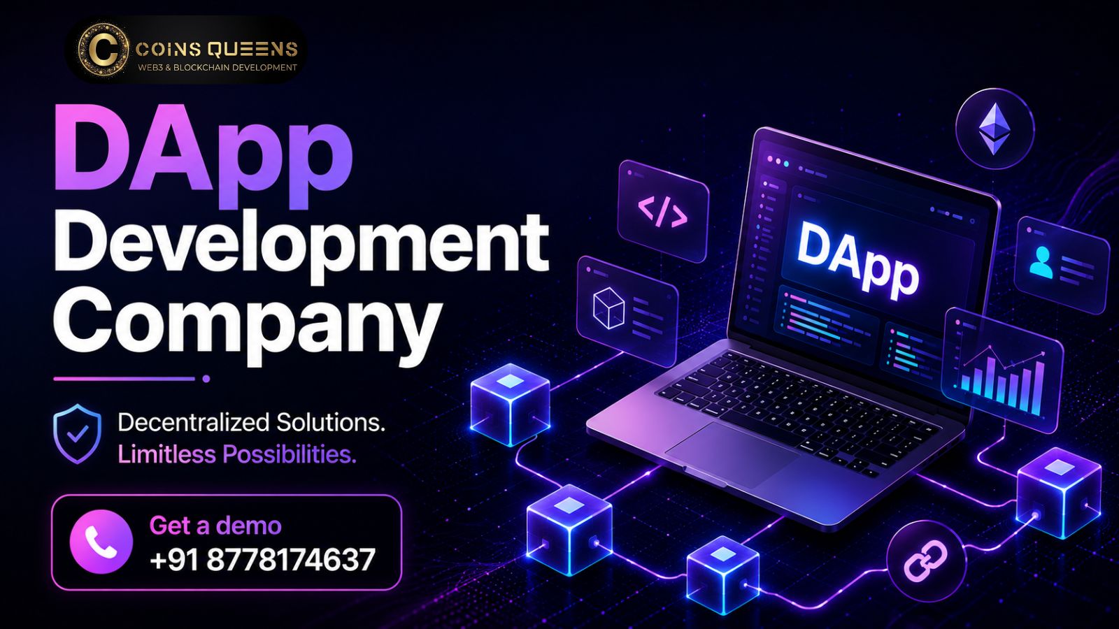 DApp Development Company for Scalable & Future-Ready Blockchain Solutions