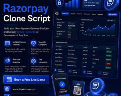 Hivelance-Razorpay-Clone-Script