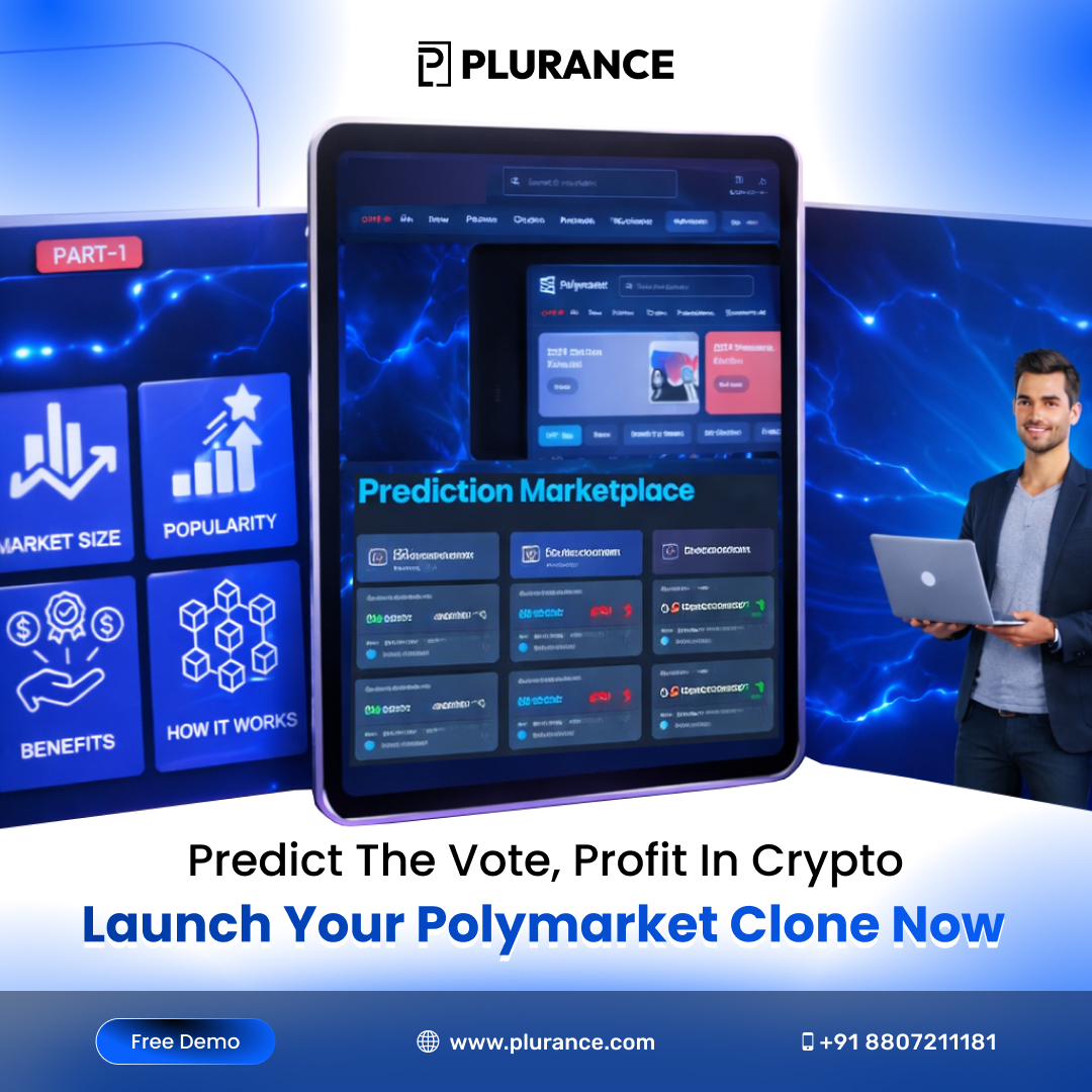 Create the Next Big Prediction Market with Plurance’s Polymarket Clone Script