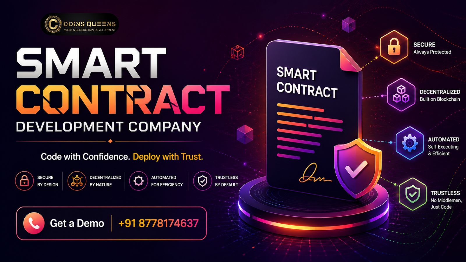 Unlock Web3 Potential with Smart Contract Development Company