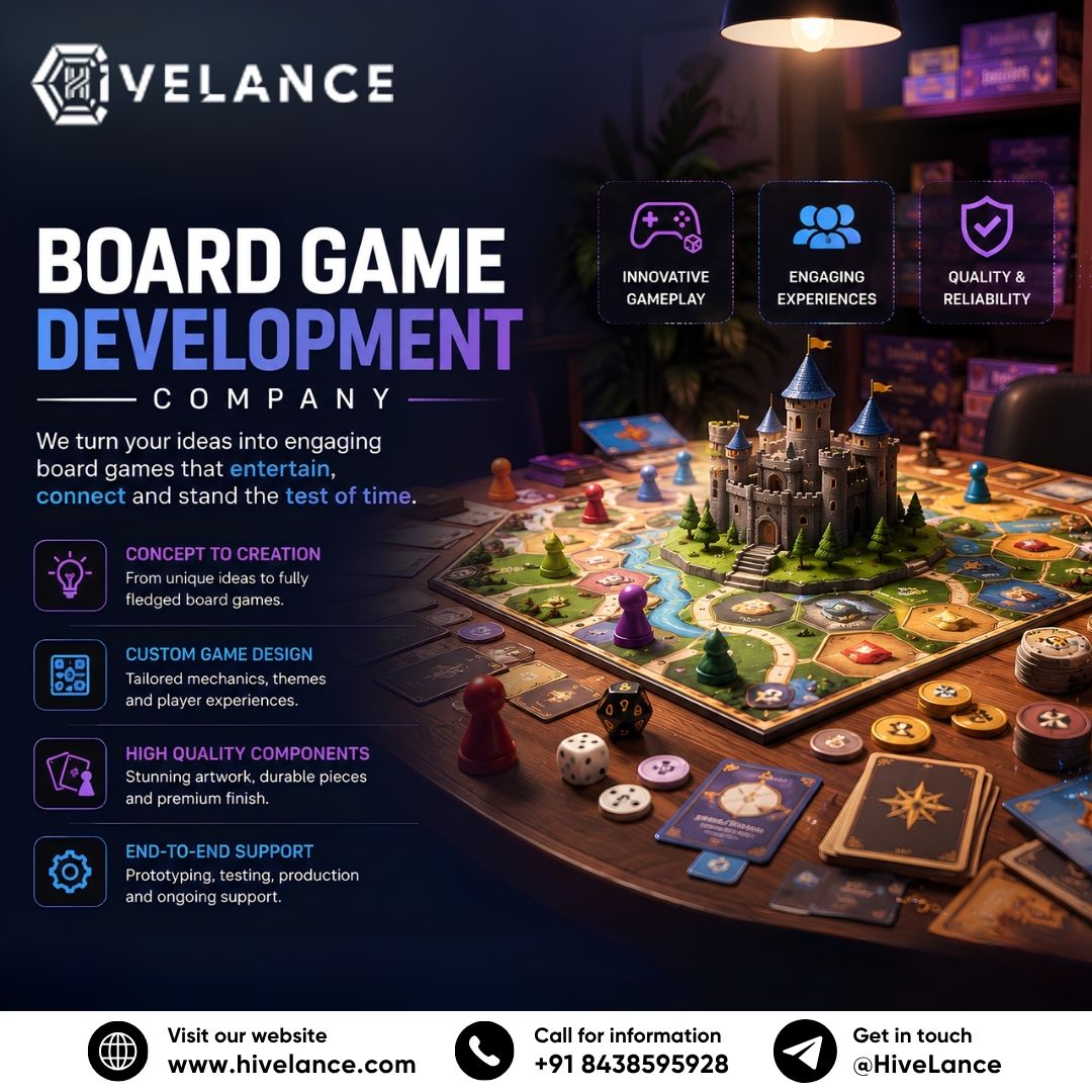 Blockchain Board Game Development for Secure and Decentralized Gaming Ecosystems