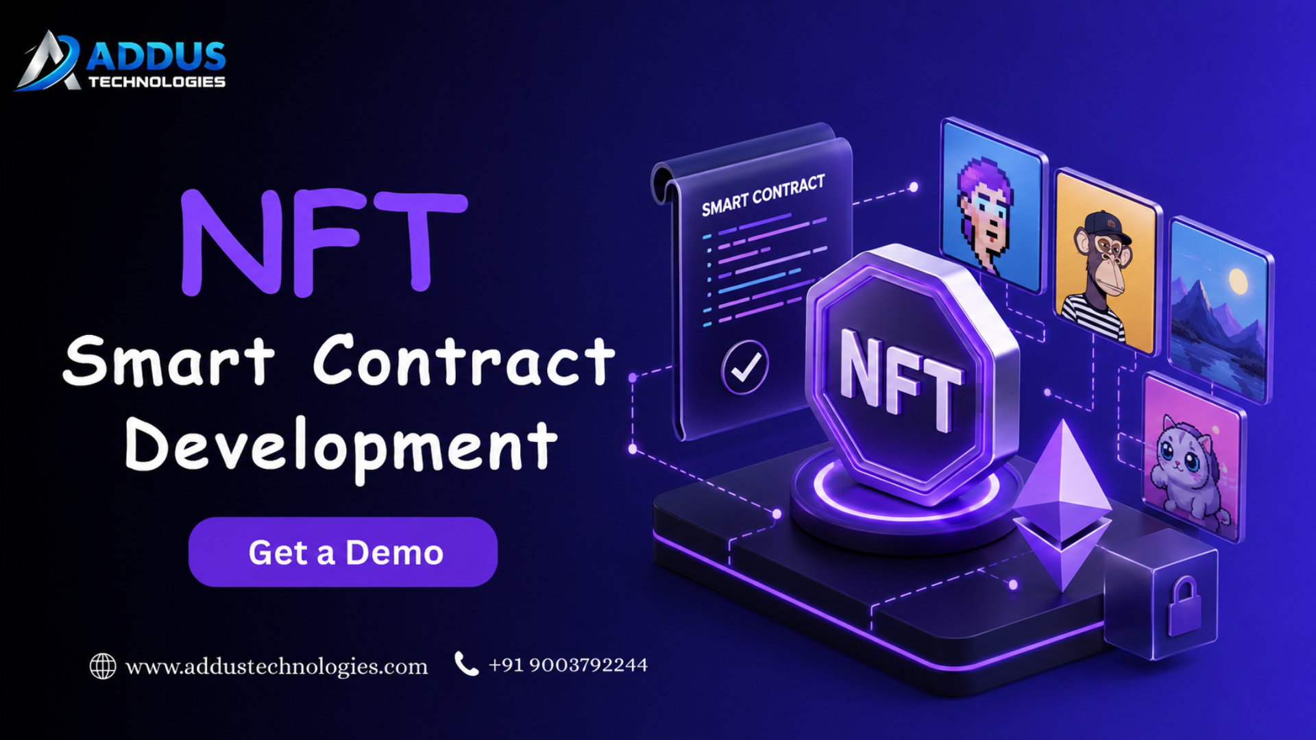 Top-Rated NFT Smart Contract Development for Growing Web3 Businesses
