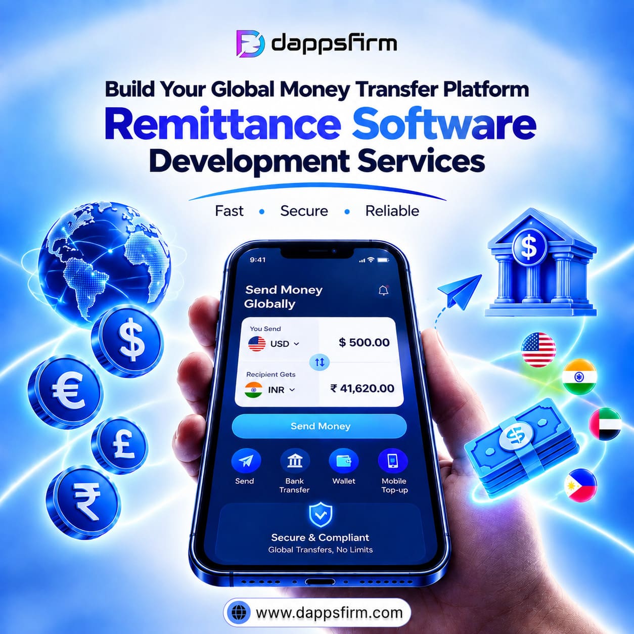Start a Global Money Transfer Business – Remittance Software Solutions