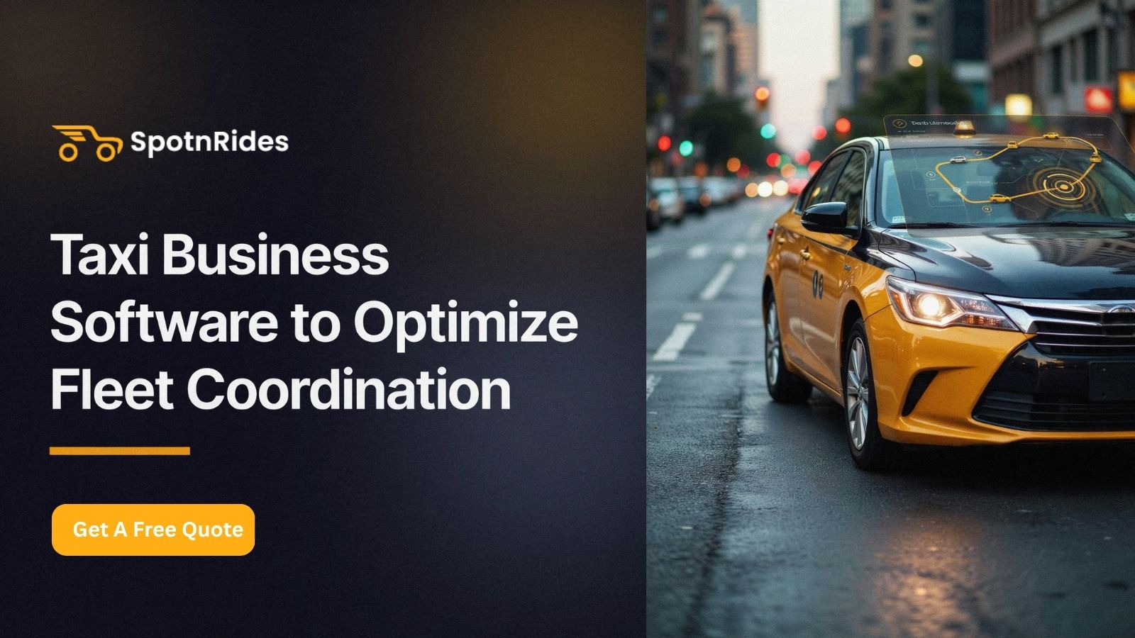 Taxi Business Software to Optimize Fleet Coordination
